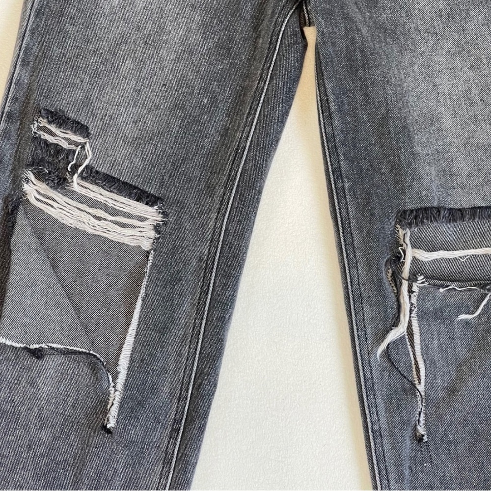 PacSun 90s boyfriend distressed black jeans • size 24 - Picture 2 of 9